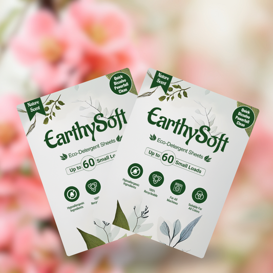 EarthySoft Éco-Feuilles de Lessive